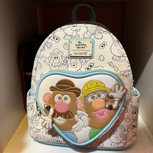 Loungefly Mr. & Mrs. potato head backpack